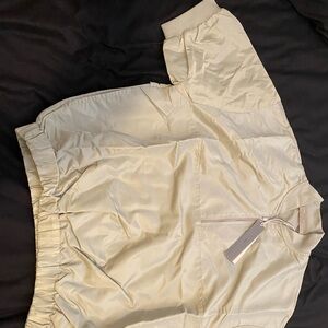 Essentials track quarter Zip-Up Jacket short sleeve